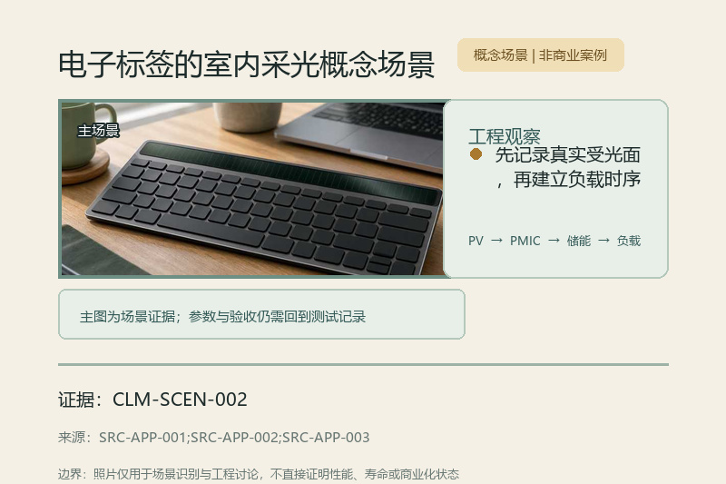 图 15：电子标签的室内采光概念场景